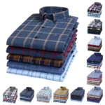 Classic Flannel Shirt – Soft Brushed Cotton, Warm & Stylish Check Design