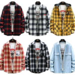 Classic Flannel Shirt – Soft Brushed Cotton, Warm & Stylish Check Design