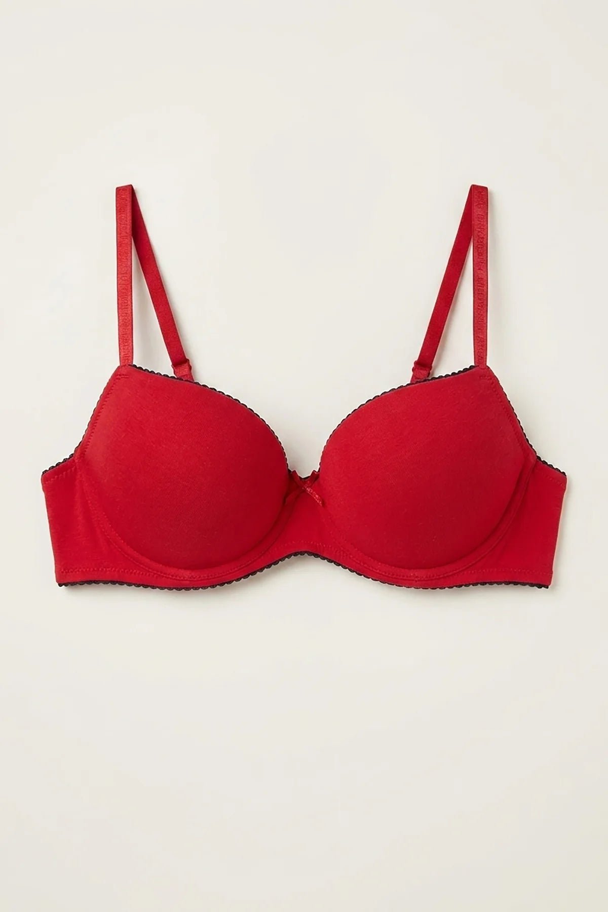 BLS-CosimaWiredAndPushUpBra-Red4 Wired And Push Up Bra - Red - Image 1