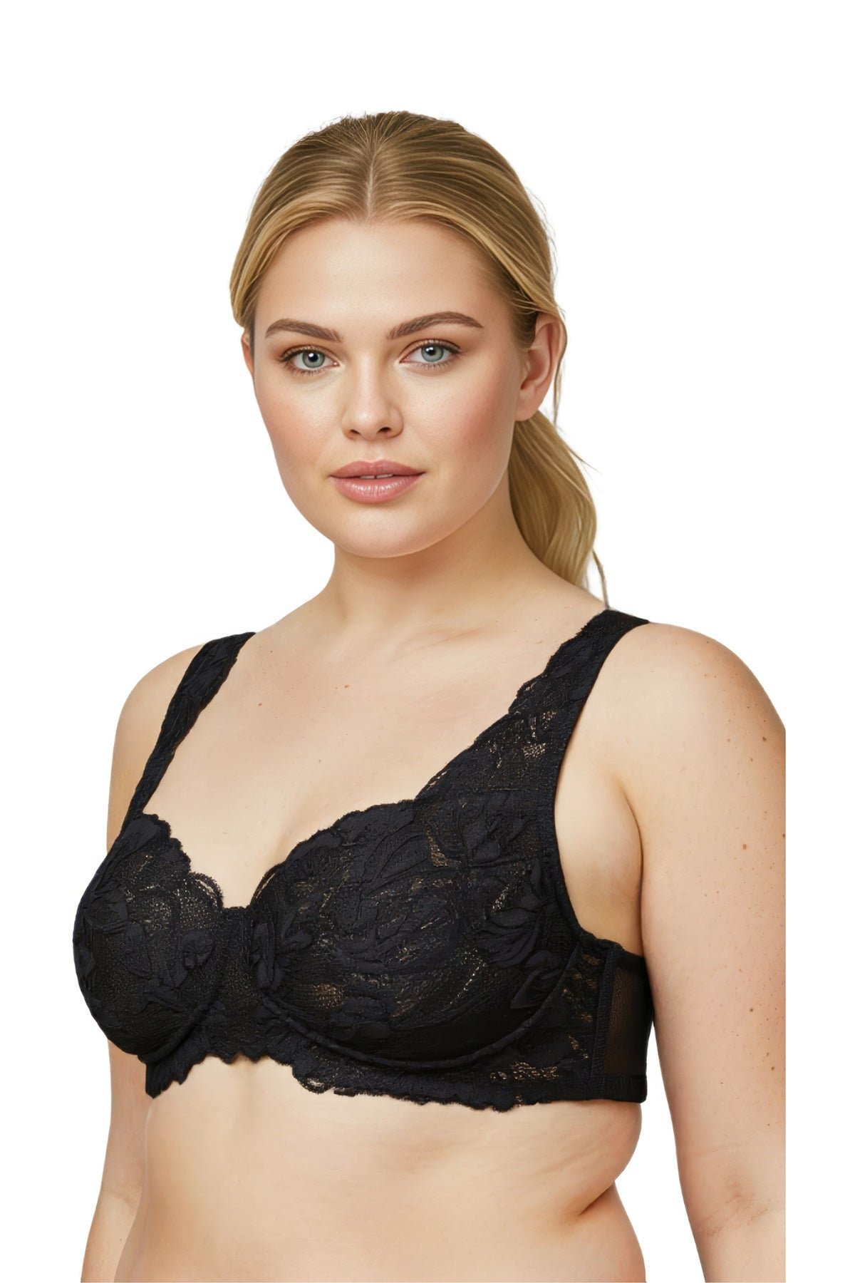 BLS---Dahlia-Non-Padded-Bralette---Black Non-Padded-Bralette-Black - Image 1
