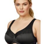 Luna Padded And Wired Demi Bra - Black