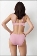 wired-and-push-up-lace-bra-set-pink - Image 2